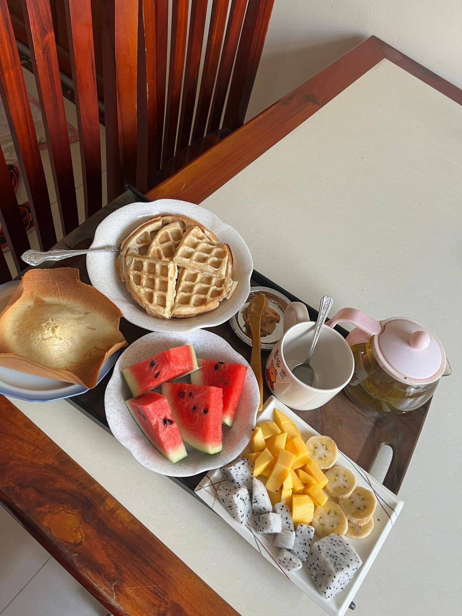 Cherry Homestay - Hoang De Motel تشاو دوك المظهر الخارجي الصورة